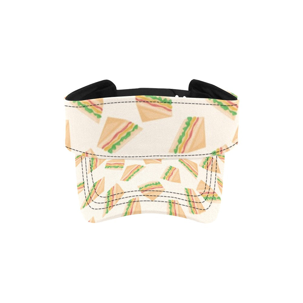 Sandwich Print Design LKS301 Unisex Sun Visor