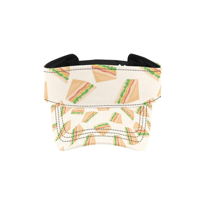 Sandwich Print Design LKS301 Unisex Sun Visor