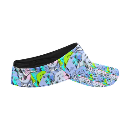 Elephant Art color Print Pattern Unisex Sun Visor