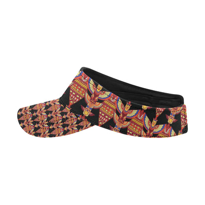 Totem Pole Print Unisex Sun Visor