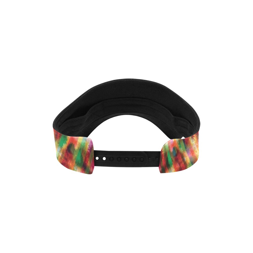 Tie Dye Print Design LKS301 Unisex Sun Visor