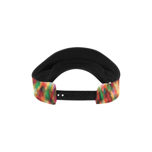 Tie Dye Print Design LKS301 Unisex Sun Visor