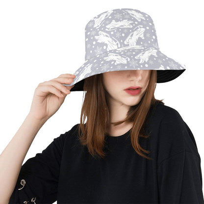 Snowmobile Print Design LKS302 Unisex Bucket Hat