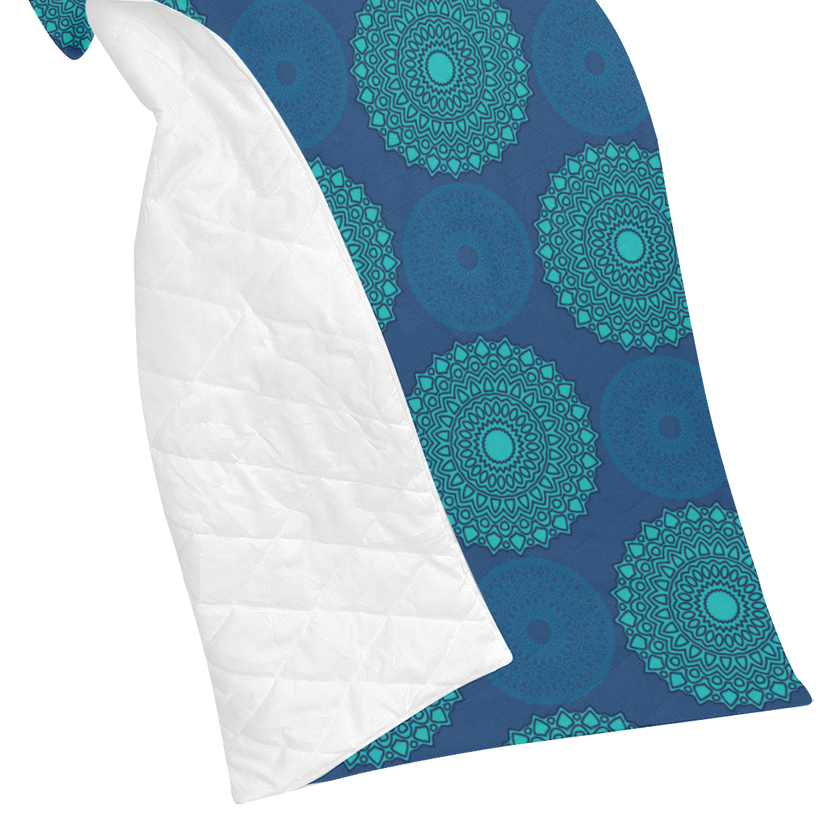 Medallion Pattern Print Design 04 Premium Quilt
