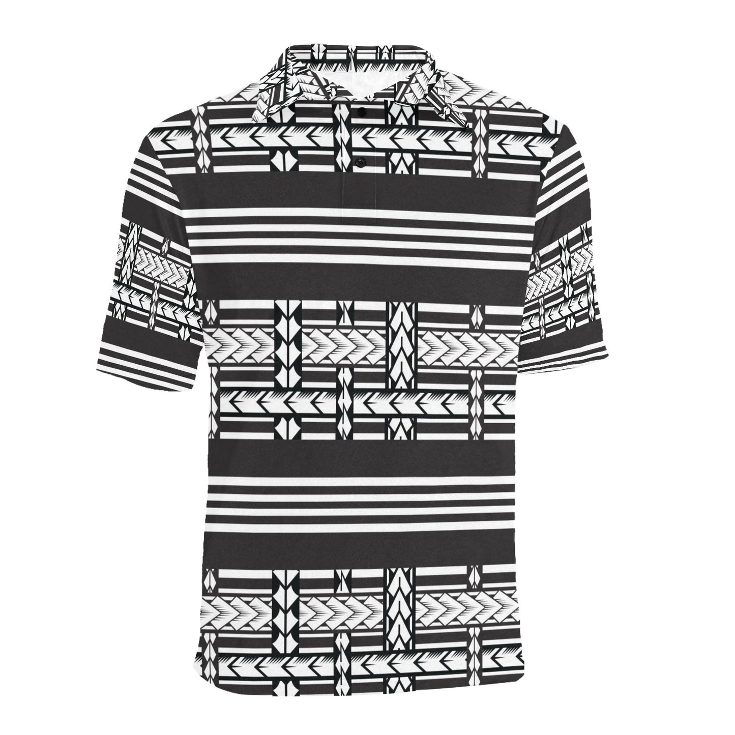 Samoan Tattoo Print Design LKS304 Men Polo Shirt