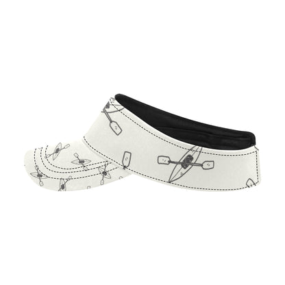 Kayak Pattern Print Design 01 Unisex Sun Visor
