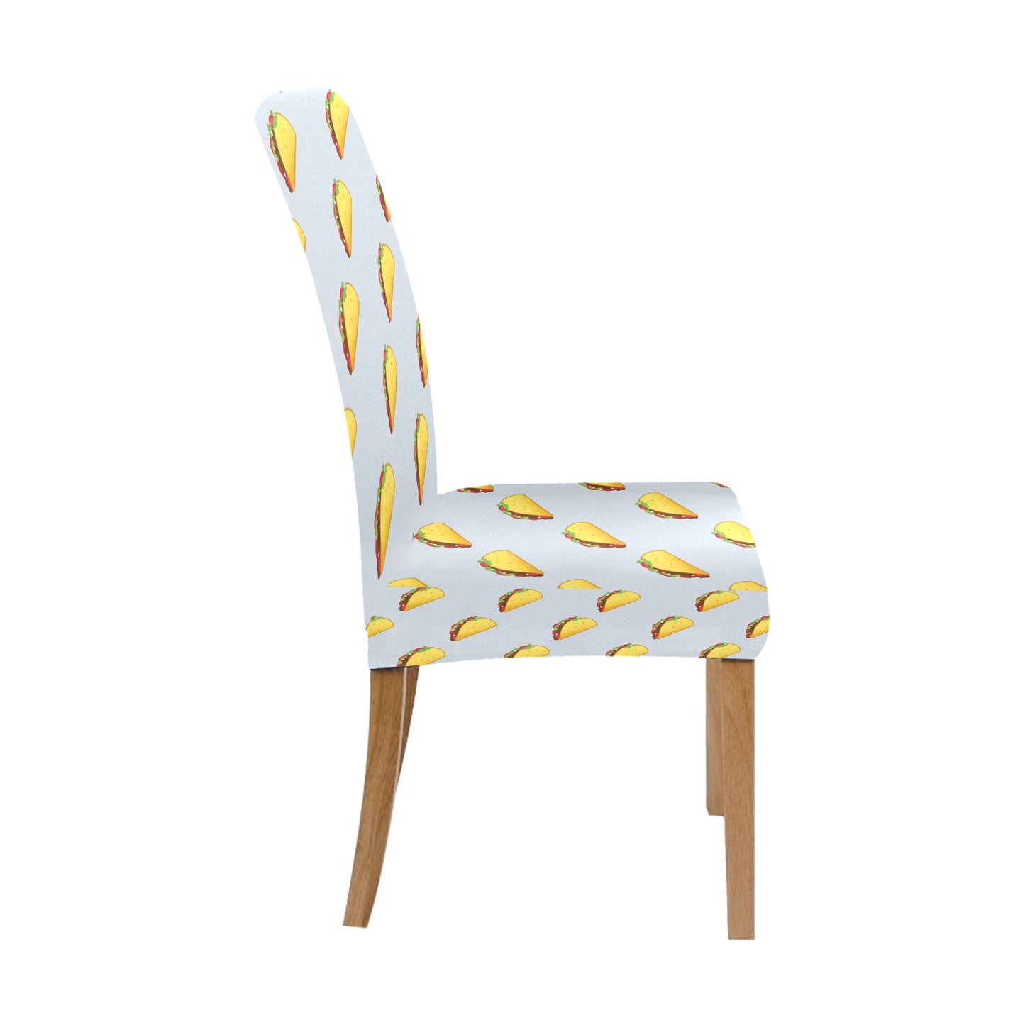 Taco Print Design LKS304 Dining Chair Slipcover
