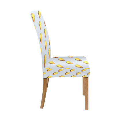 Taco Print Design LKS304 Dining Chair Slipcover