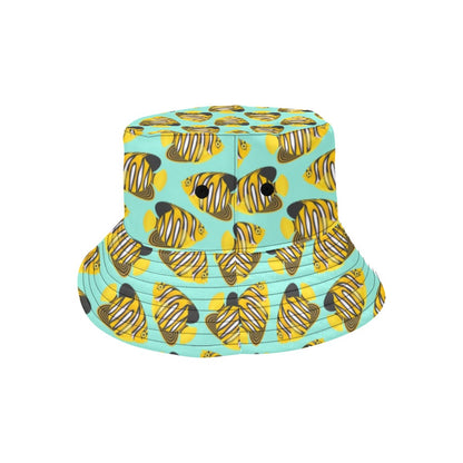 Angelfish Print Design LKS402 Unisex Bucket Hat
