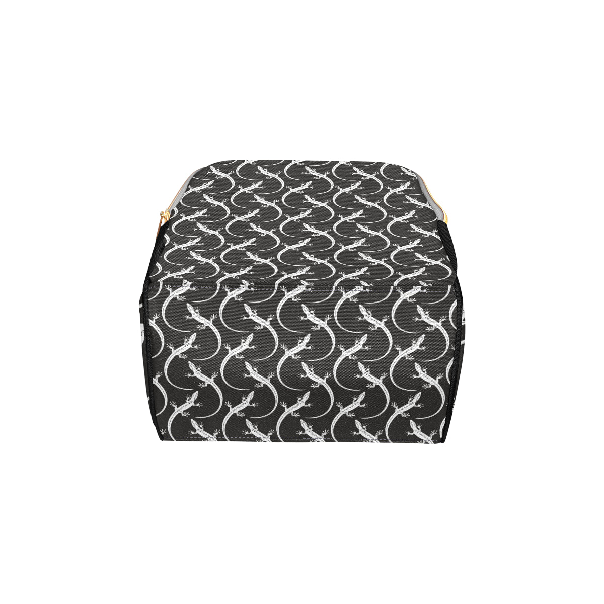 lizard Pattern Print Design 01 Diaper Bag Backpack