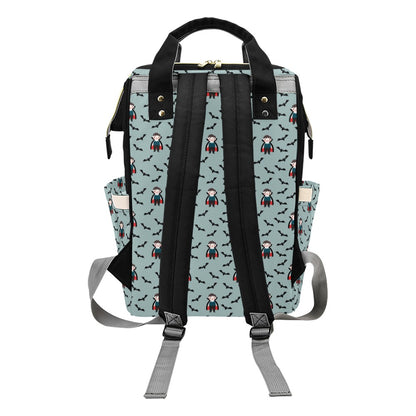 Vampire Print Design LKS304 Diaper Bag Backpack