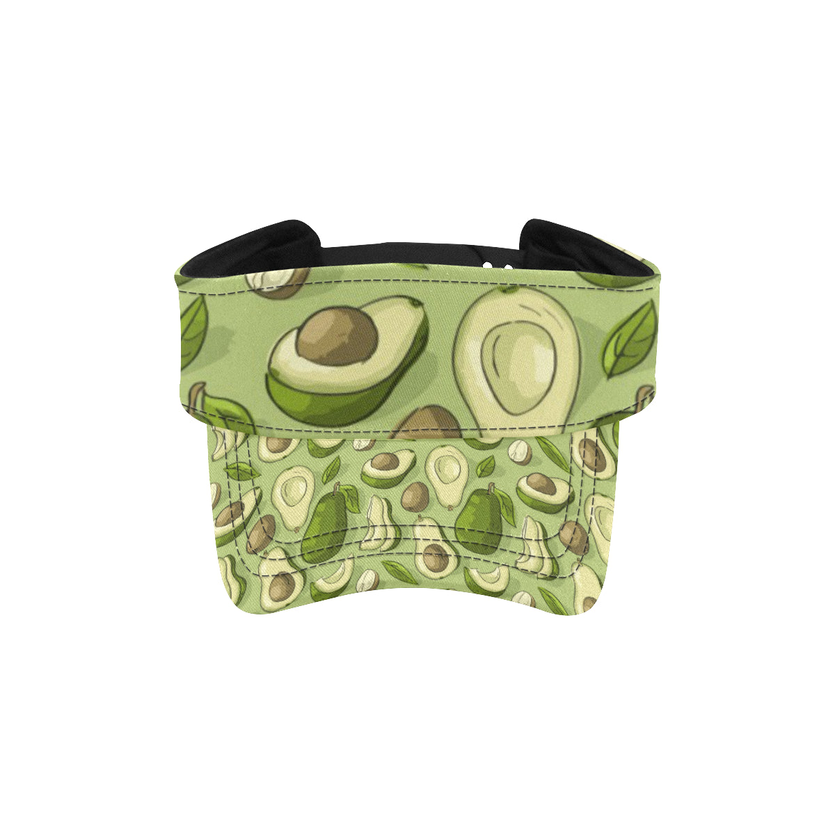 Avocado Pattern Print Design AC03 Unisex Sun Visor