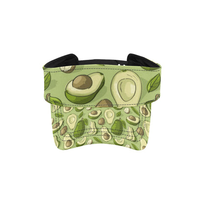 Avocado Pattern Print Design AC03 Unisex Sun Visor