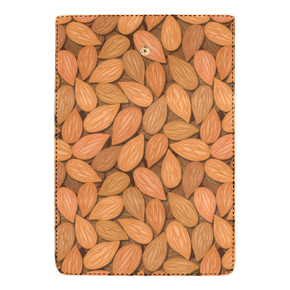 Almond Pattern Print Design 01 Women's Trifold Wallet