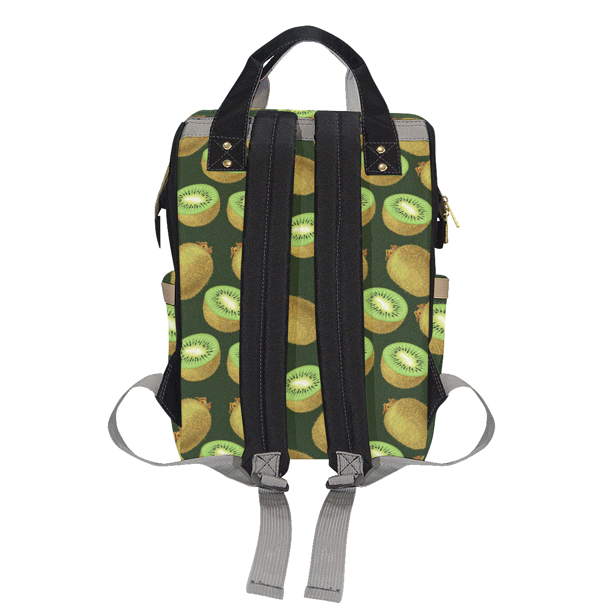 Kiwi Pattern Print Design KW04 Diaper Bag Backpack