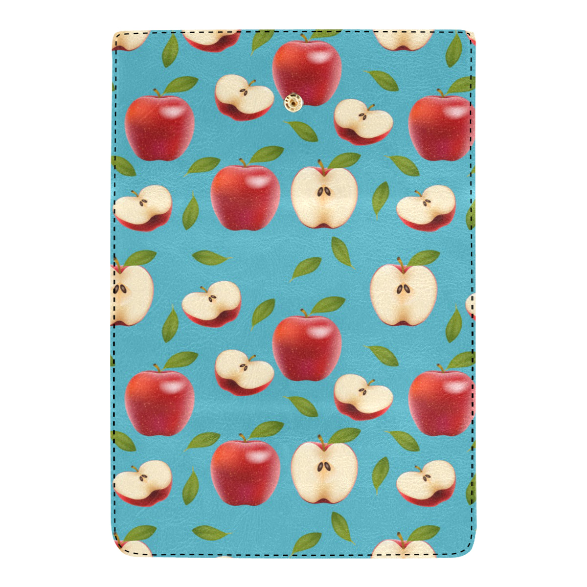 Apple Pattern Print Design AP012 Women's Trifold Wallet