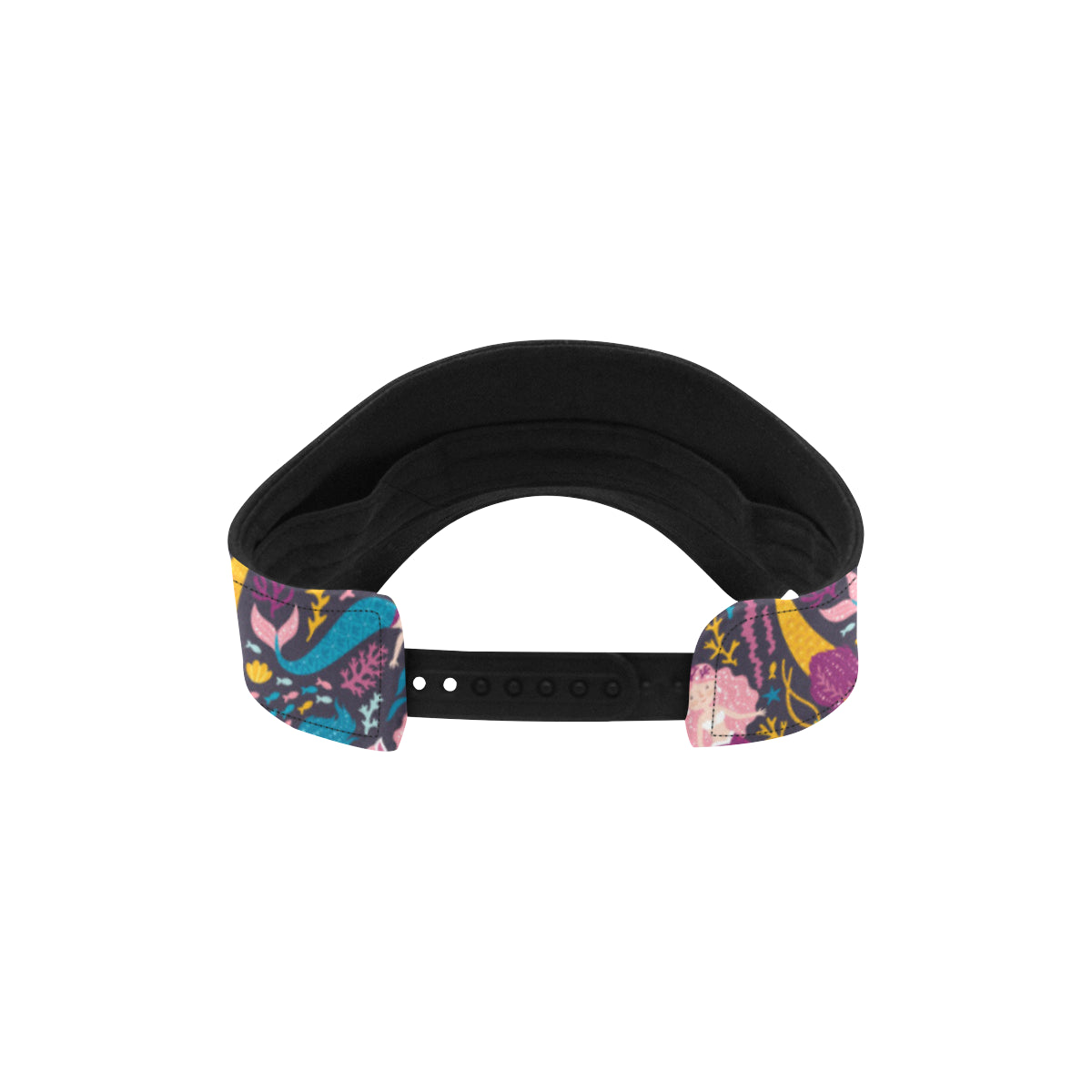 Mermaid Pattern Print Design 08 Unisex Sun Visor