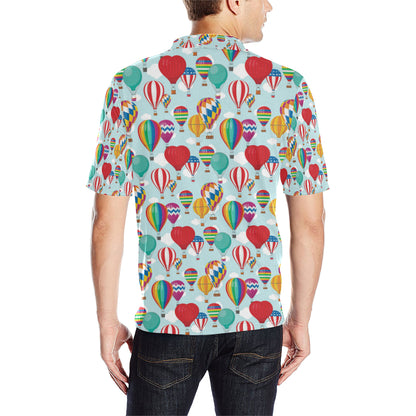 Ballon Pattern Print Design 07 Men Polo Shirt