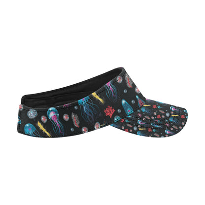 Jellyfish Underwater Print Unisex Sun Visor