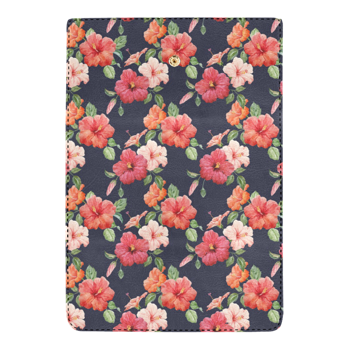 Tropical Flower Pattern Print Design TF020 Women's Trifold Wallet