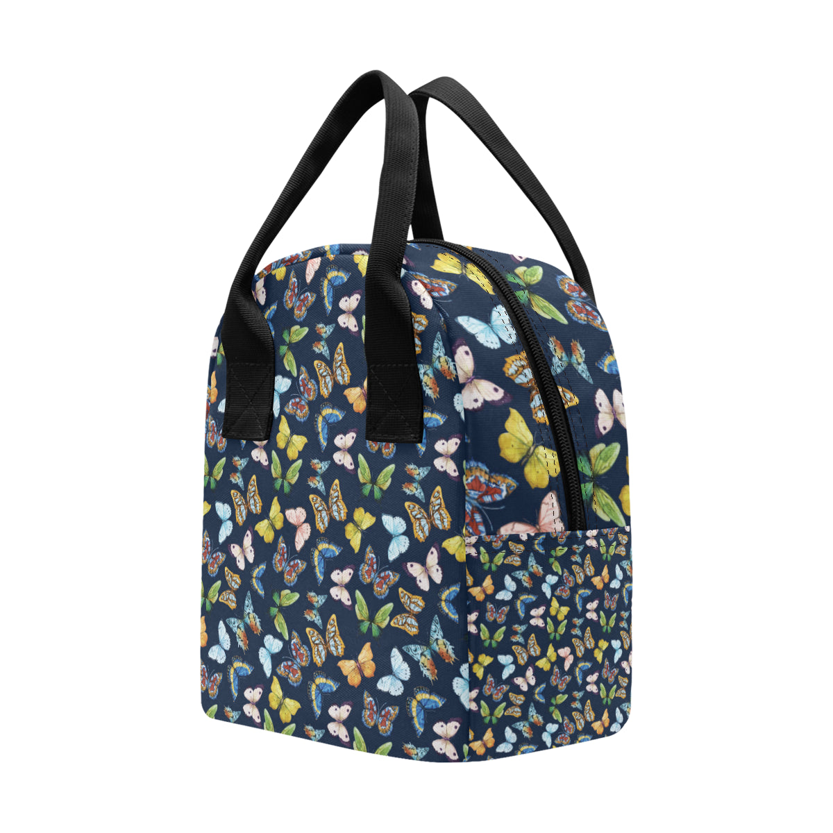 Butterfly Beautiful Print Pattern Insulated Lunch Bag