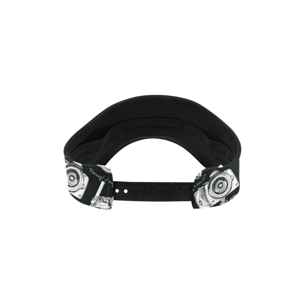 Camera Pattern Print Design 01 Unisex Sun Visor
