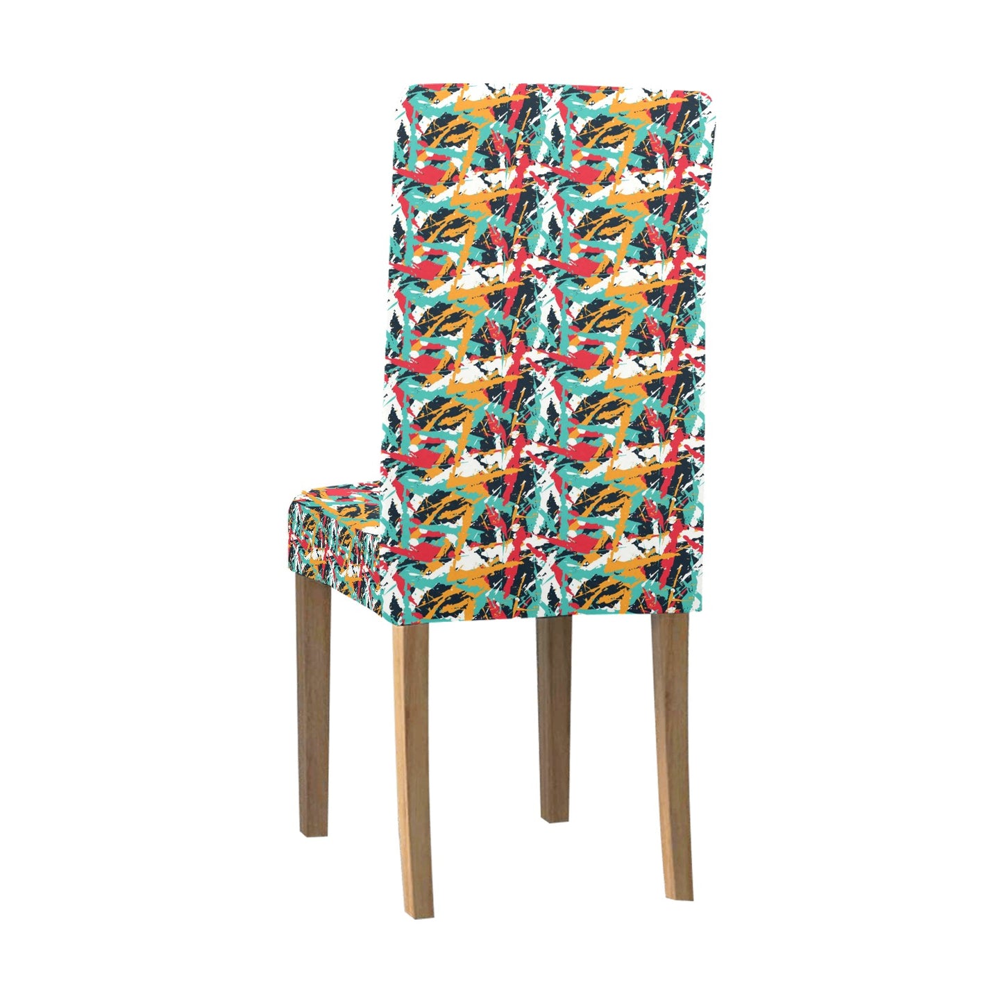 Splatter Print Design LKS304 Dining Chair Slipcover