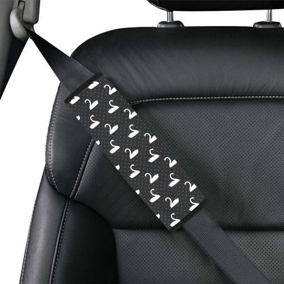 Swan Print Design LKS401 Car Seat Belt Cover