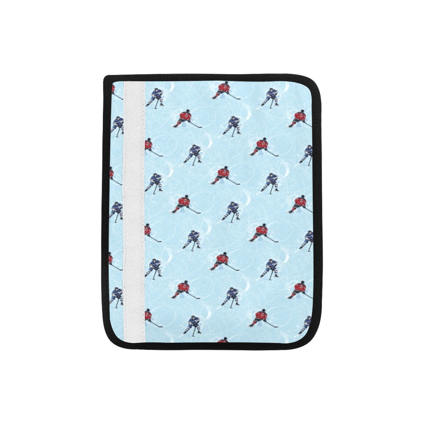 Hockey Player Print Design LKS302 Car Seat Belt Cover