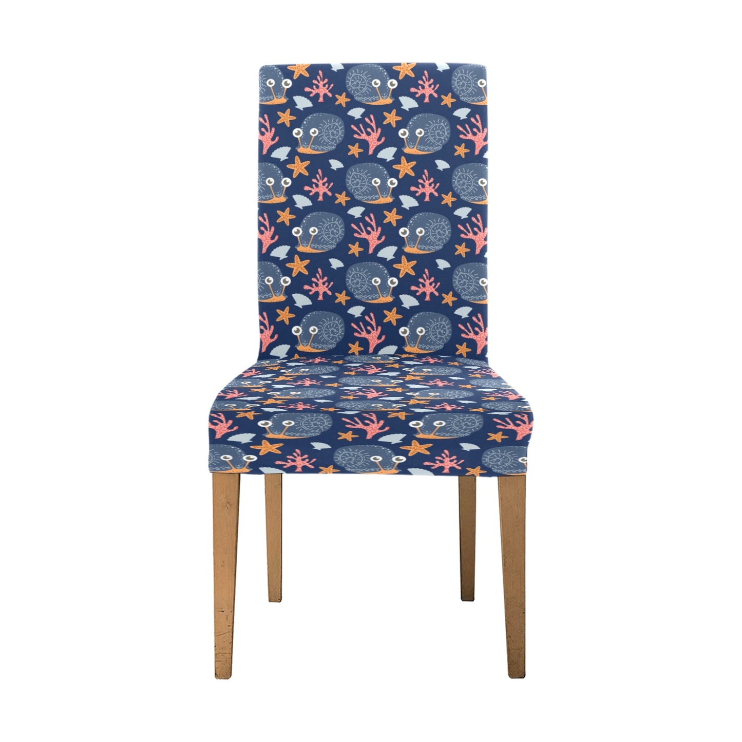 Snail Print Design LKS402 Dining Chair Slipcover