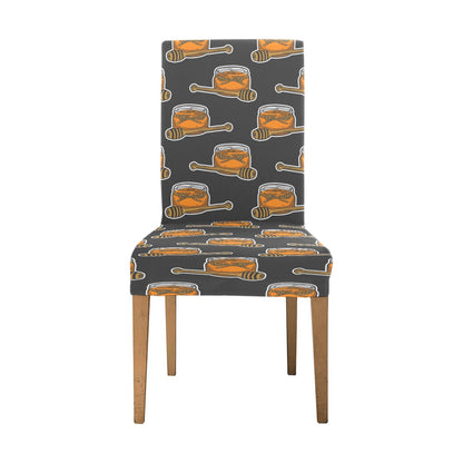 Honey Bee Print Design LKS305 Dining Chair Slipcover