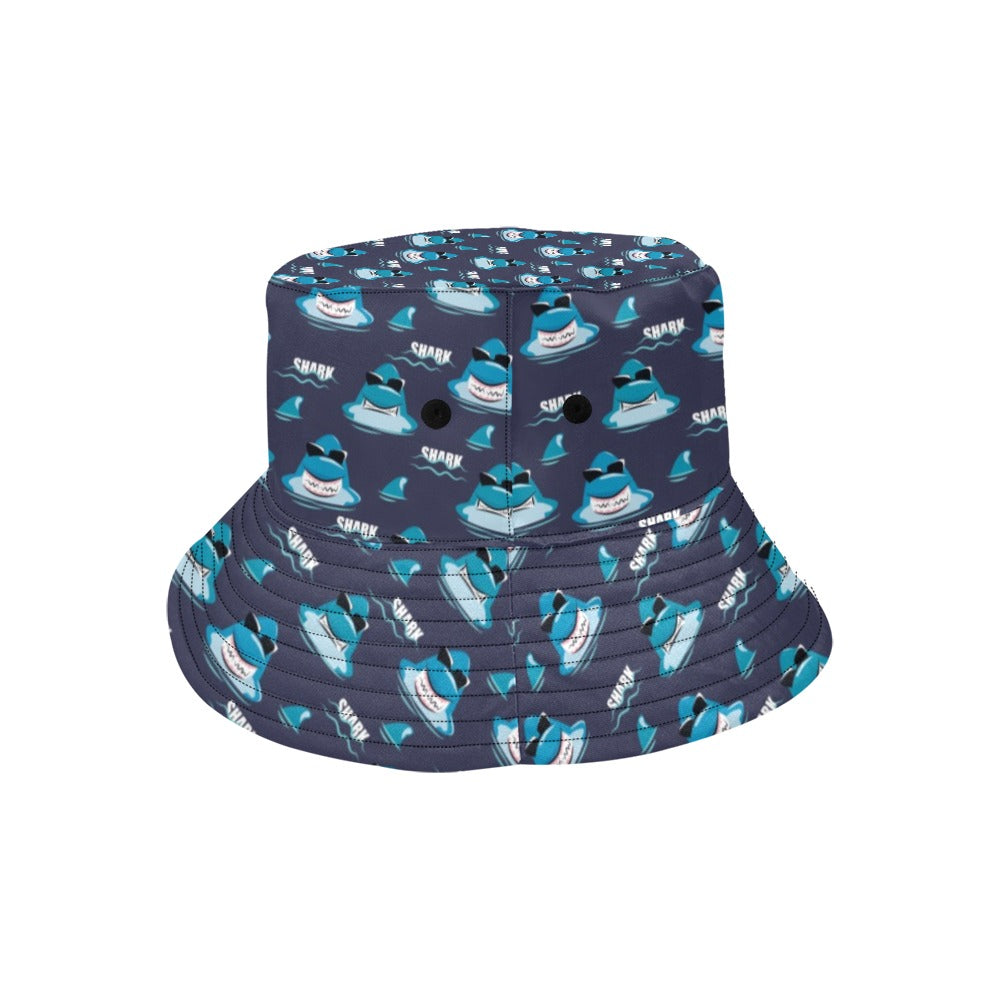 Shark Print Design LKS309 Unisex Bucket Hat