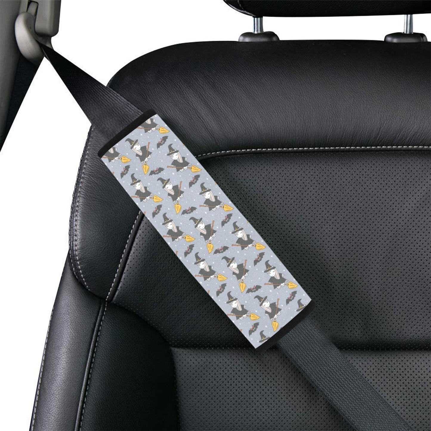 Witch Print Design LKS307 Car Seat Belt Cover