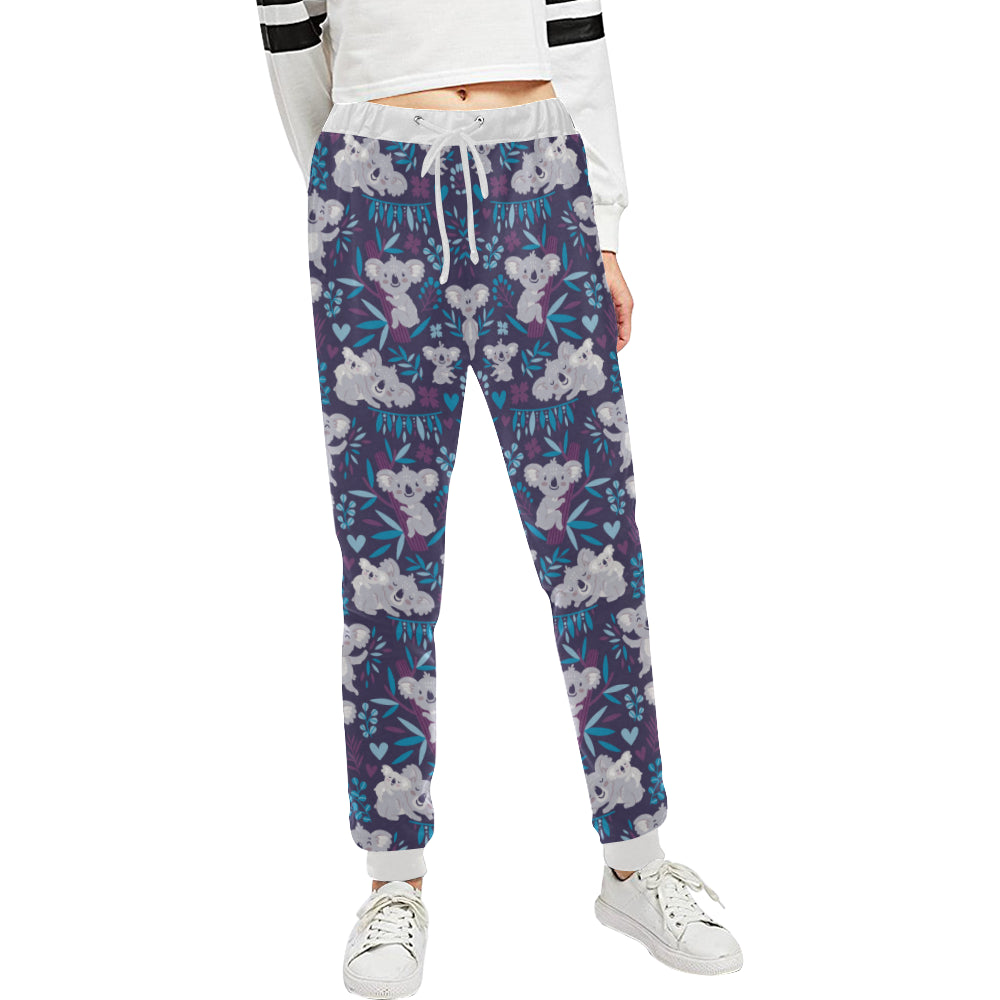 Koala Cute Themed Design Print Unisex Sweatpants