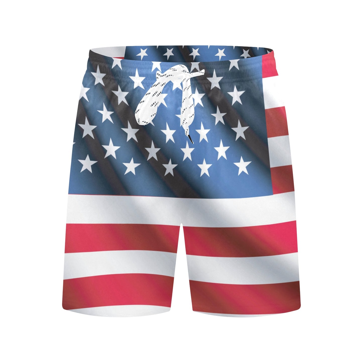 American flag Classic Men's Swim Trunks Beach Shorts