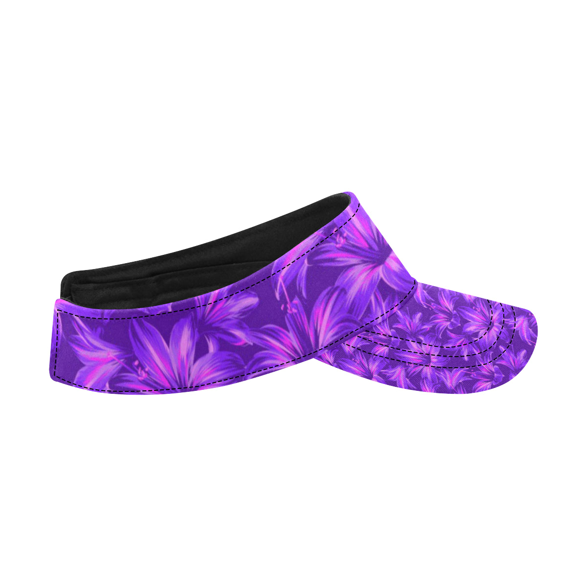 Amaryllis Pattern Print Design AL03 Unisex Sun Visor