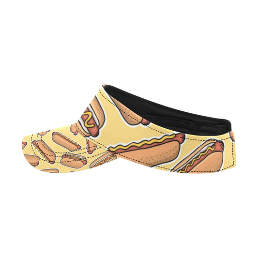 Hot Dog Pattern Print Design 01 Unisex Sun Visor