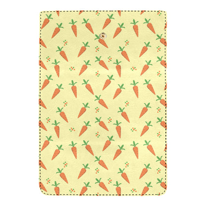 Carrot Pattern Print Design 04 Women's Trifold Wallet