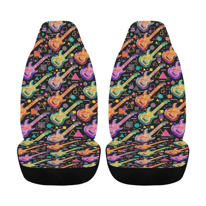 Electric Guitar Print Design LKS403 Car Seat Covers