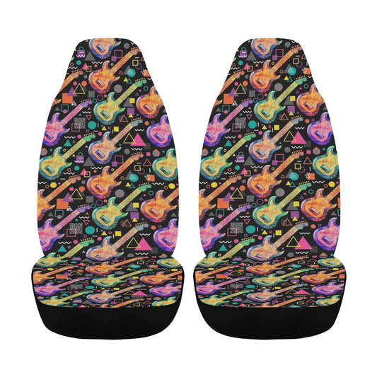 Electric Guitar Print Design LKS403 Car Seat Covers