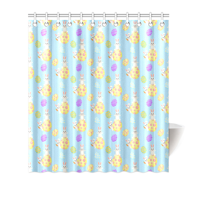 Easter Eggs Pattern Print Design RB015 Shower Curtain