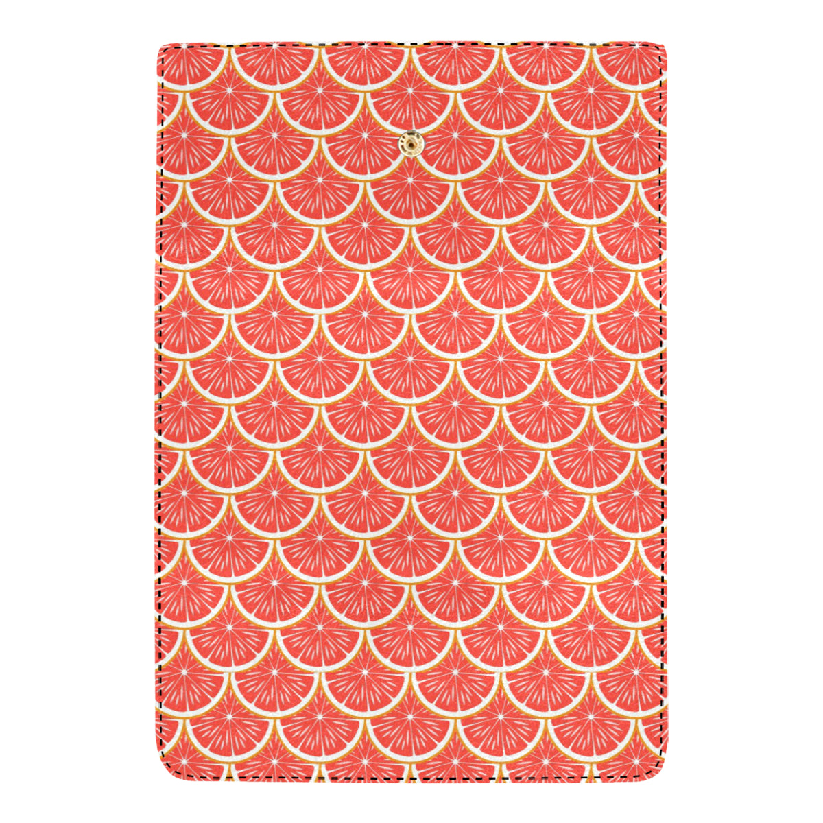 Grapefruit Pattern Print Design GF07 Women's Trifold Wallet