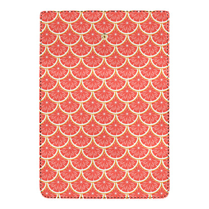 Grapefruit Pattern Print Design GF07 Women's Trifold Wallet
