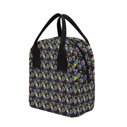 Skateboard Print Design LKS304 Insulated Lunch Bag