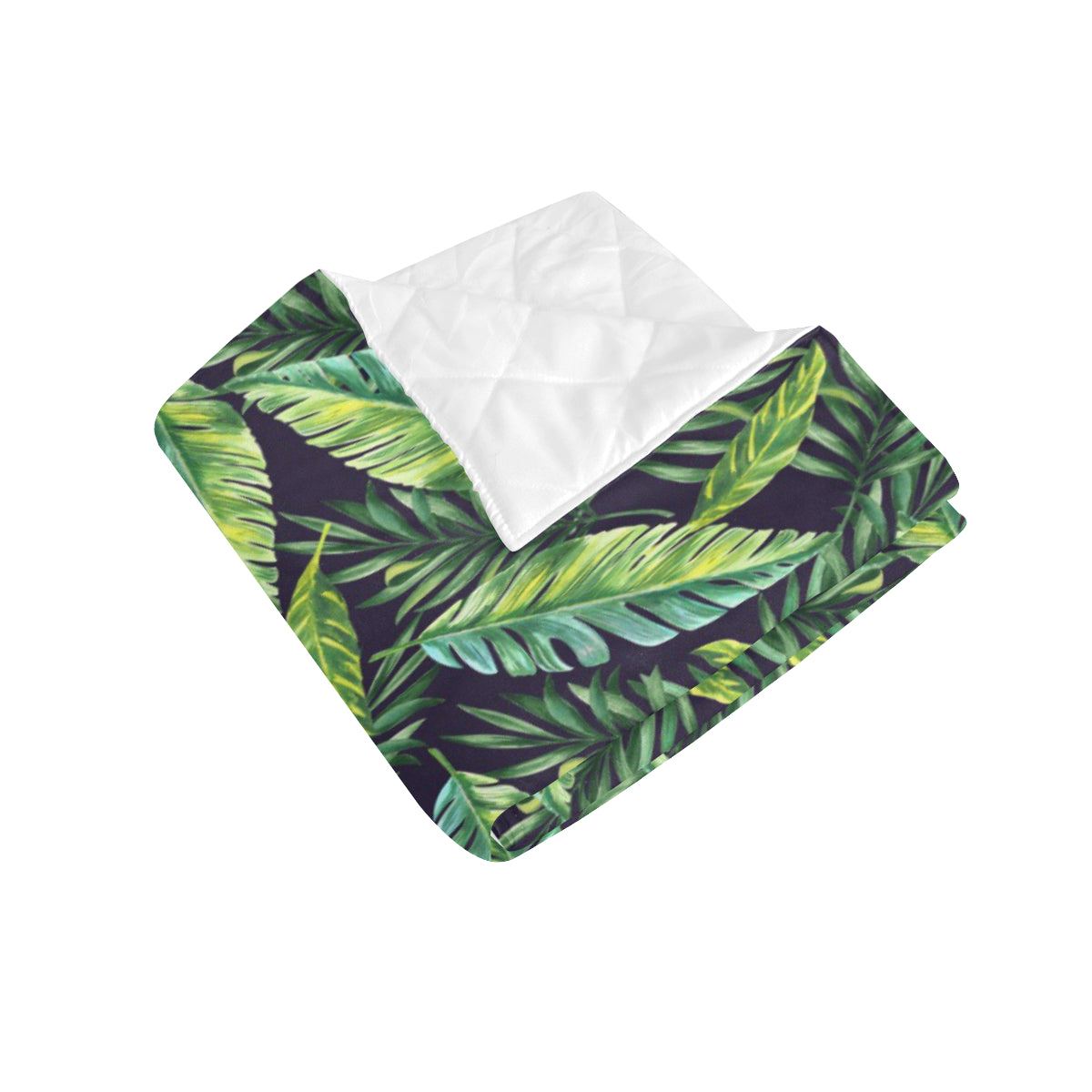 Tropical Flower Pattern Print Design TF06 Premium Quilt