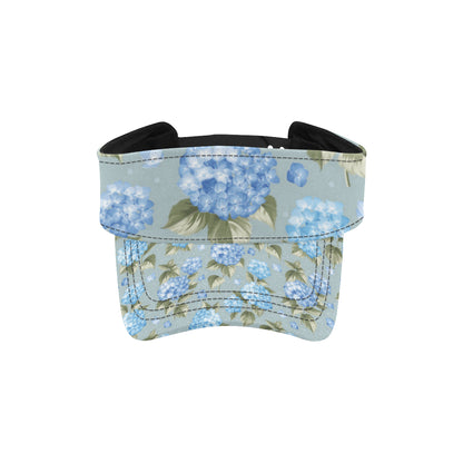 Hydrangea Pattern Print Design 01 Unisex Sun Visor