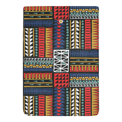 Kente Pattern Print Design 02 Women's Trifold Wallet