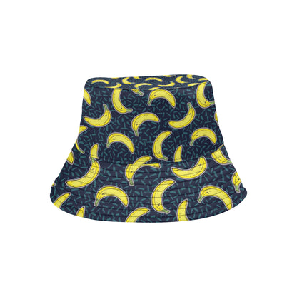 Banana Pattern Print Design BA09 Unisex Bucket Hat