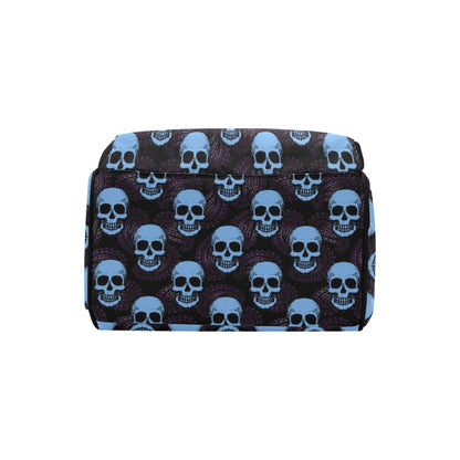 Skull Print Design LKS3012 Diaper Bag Backpack