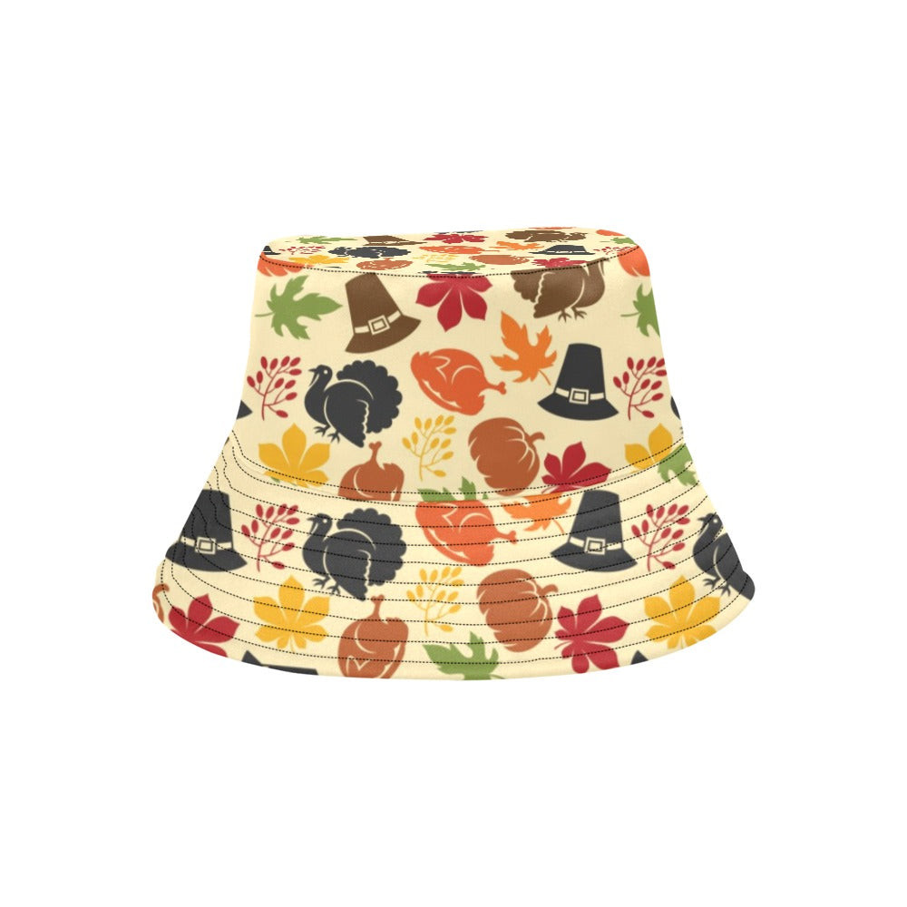 Thanksgiving Print Design LKS303 Unisex Bucket Hat